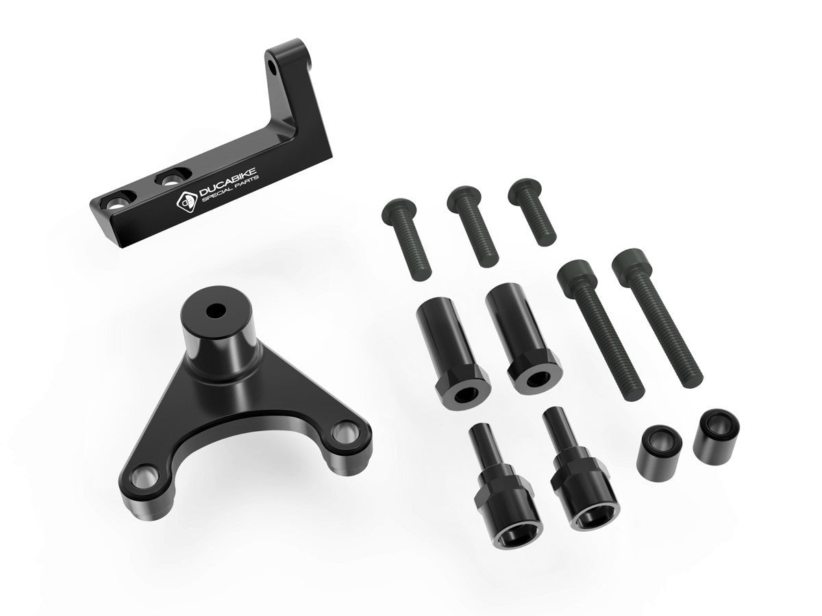 DBK Steering Damper Mount Kit Ducati Hypermotard 950 2019-2025 - Adventure Parts