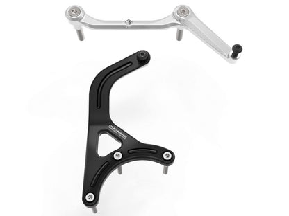 DBK Steering Damper Mount Kit Ducati Multistrada V4 2021-2025 - Adventure Parts