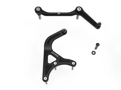 DBK Steering Damper Mount Kit Ducati Multistrada V4 2022-2025 - Adventure Parts