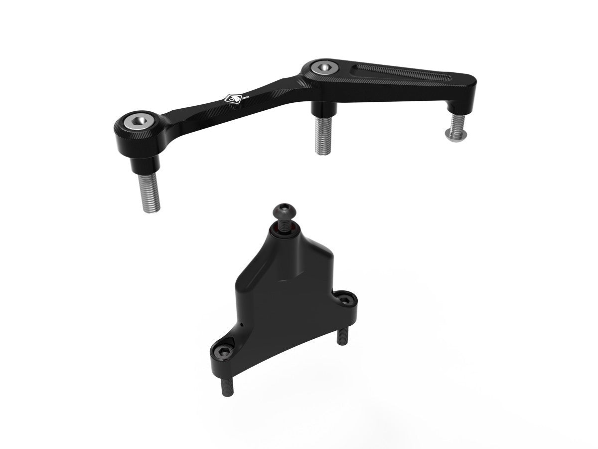 DBK Steering Damper Mount Kit Triumph Street Triple 765 2017-2025 - Adventure Parts