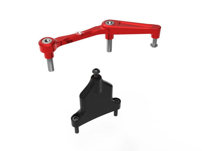 DBK Steering Damper Mount Kit Triumph Street Triple 765 2017-2025 - Adventure Parts