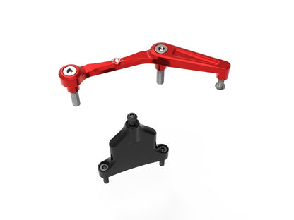 DBK Steering Damper Mount Kit Triumph Street Triple 765 2017-2025 - Adventure Parts