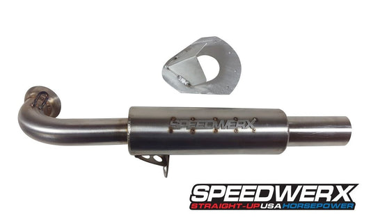 Speedwerx L2 Competition Series Lightweight Muffler Stainless Steel Ski-Doo MXZ 600RS 2019-2021
