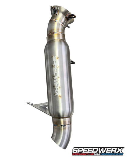 Speedwerx L2 Competition Series Lightweight Muffler Stainless Steel Ski-Doo Gen 5 Summit 850 E-TEC Turbo 2023-2026