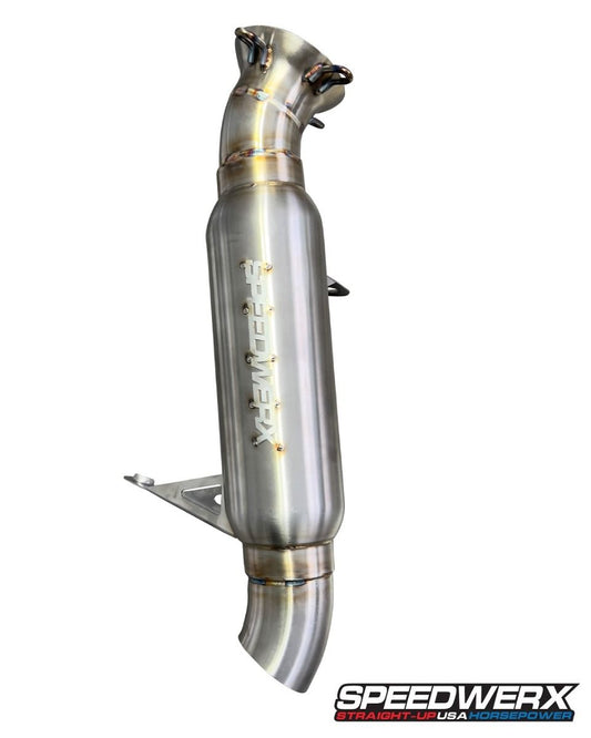 Speedwerx L2 Competition Series Lightweight Muffler Stainless Steel Ski-Doo Gen 5 Summit 850 E-TEC Turbo 2023-2026