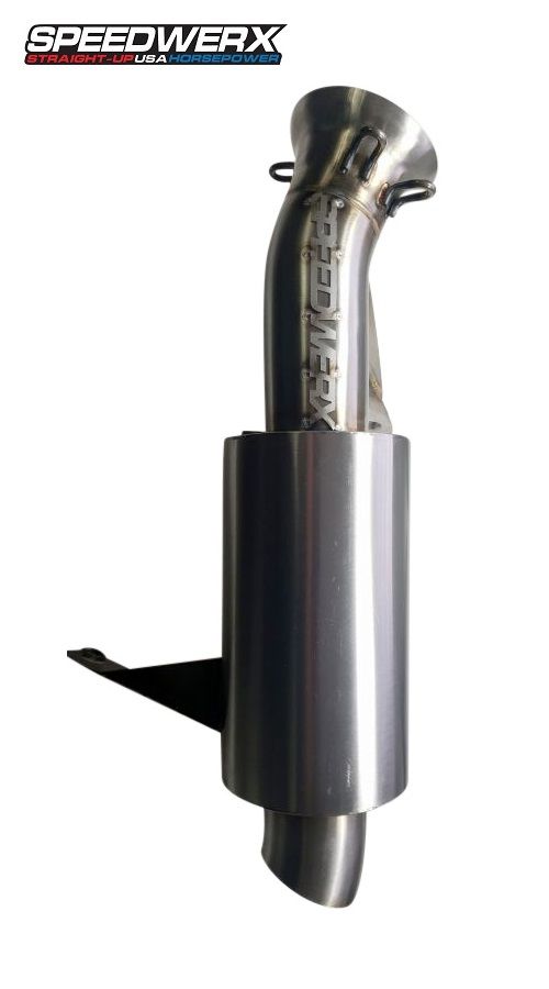 Speedwerx L2 Competition Series Lightweight Muffler Stainless Steel Ski-Doo Gen 4 Summit 850 E-TEC Turbo 2020-2022