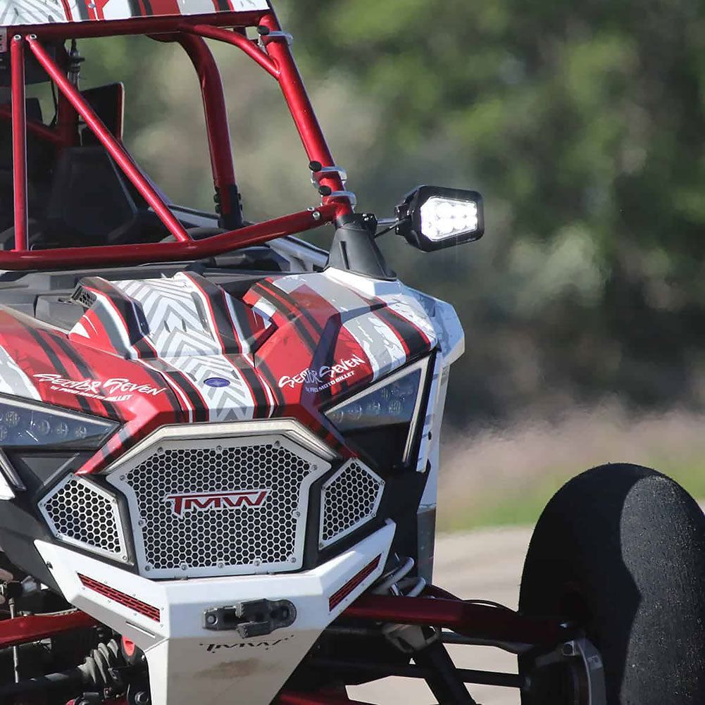 Sector Seven Infinity Mirror Mounts Dual Arctic Cat Prowler 1000 XT 20