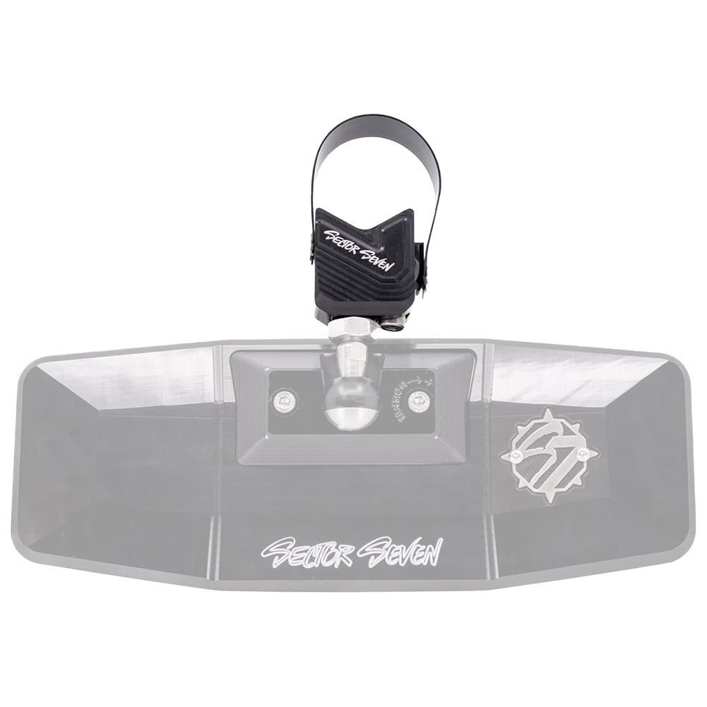 Sector Seven Ridgeline Billet Rearview Mirror with Infinity Mount Segway Villain SX10 E 2023-2025
