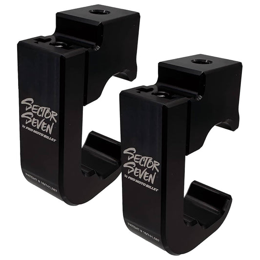 Sector Seven Threaded Universal Mirror Clamps Segway Super Villain SX20T 2023-2025
