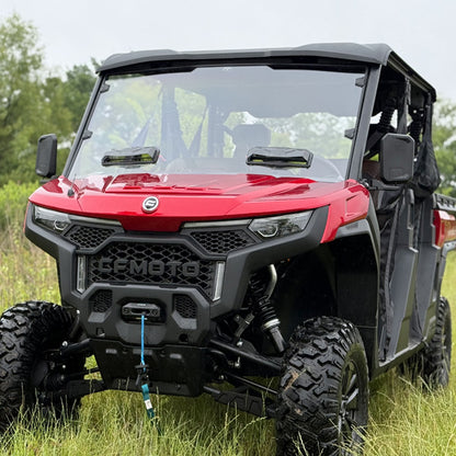 Seizmik Toolless Versa-Vent UV Resistant Polycarbonate Windshield Kit CFMOTO U10/U10 XL Pro