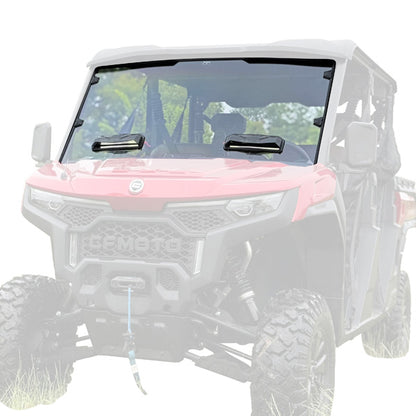 Seizmik Toolless Versa-Vent UV Resistant Polycarbonate Windshield Kit CFMOTO U10/U10 XL Pro