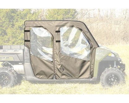 Seizmik Full Soft Doors with Zipper Polaris Ranger Crew XP 900 - Adventure Parts