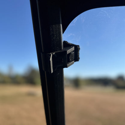 Seizmik Toolless Versa-Vent UV Resistant Polycarbonate Windshield Kit Kawasaki Ridge