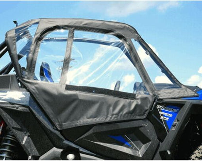Seizmik Upper Soft Doors with Zipper Polaris RZR Turbo S - Adventure Parts