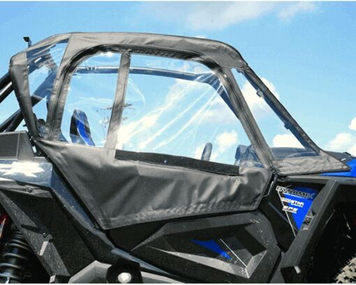 Seizmik Upper Soft Doors with Zipper Polaris RZR Turbo S - Adventure Parts