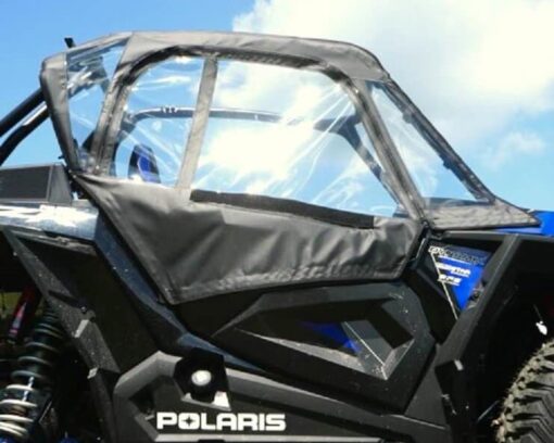 Seizmik Upper Soft Doors with Zipper Polaris RZR Turbo S - Adventure Parts