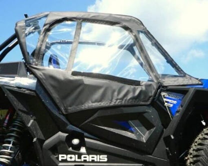 Seizmik Upper Soft Doors with Zipper Polaris RZR Turbo S - Adventure Parts