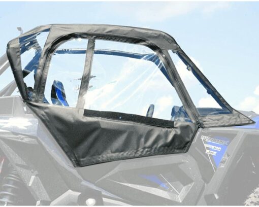 Seizmik Upper Soft Doors with Zipper Polaris RZR Turbo S - Adventure Parts