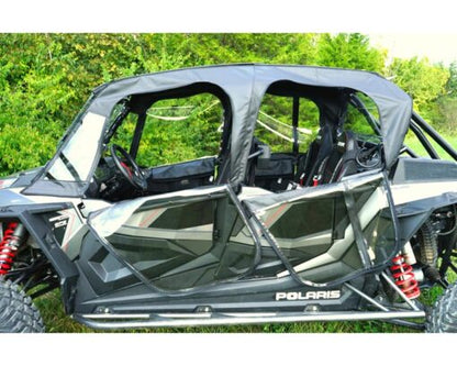 Seizmik Upper Soft Doors with Zipper Polaris RZR 4 Turbo S - Adventure Parts