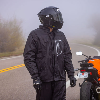 Tourmaster Defender Two-Piece Motorcycle Rainsuit - Adventure Parts