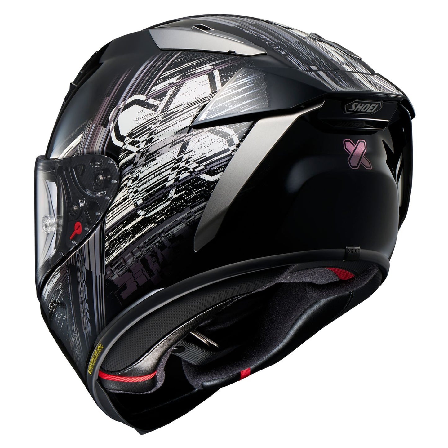 Shoei X-Fifteen Cross Logo Full Face Motorcycle Helmet