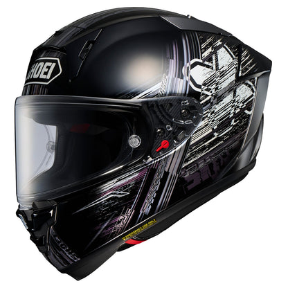 Shoei X-Fifteen Cross Logo Full Face Motorcycle Helmet