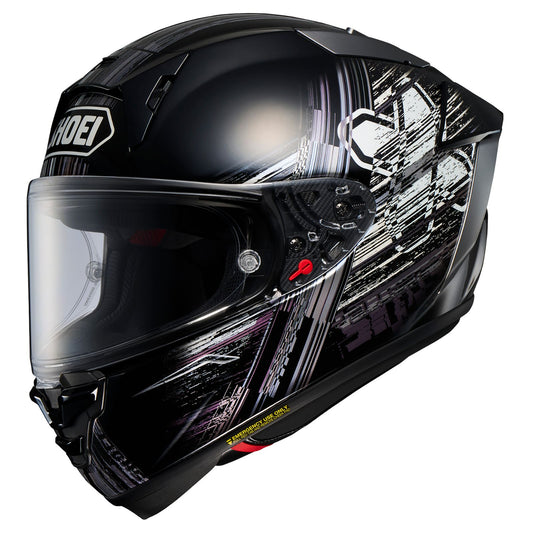 Shoei X-Fifteen Cross Logo Full Face Motorcycle Helmet