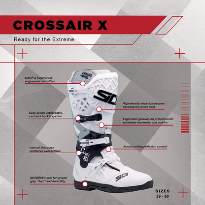 SIDI Crossair X Motorcycle Boots - Adventure Parts