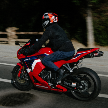 Cortech Men's Slayer Canvas Check Motorcycle Riding Shoes - Adventure Parts