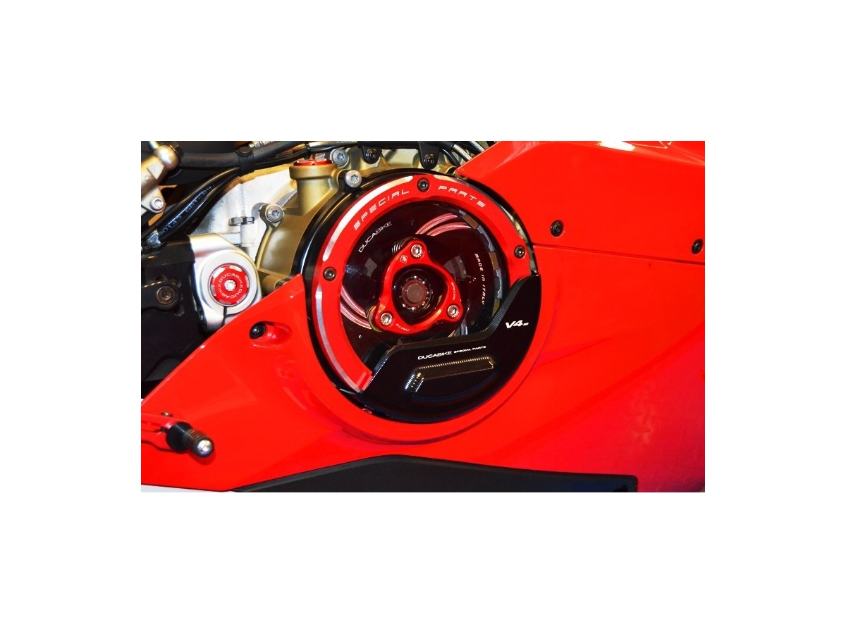 DBK Clutch Cover Protection Ducati Panigale V4 2018-2025 - Adventure Parts
