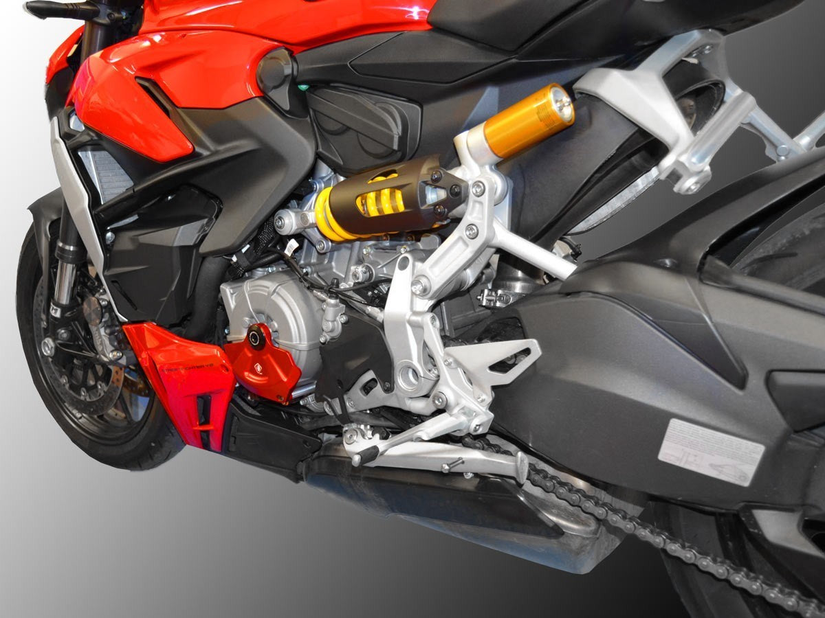 DBK Slider Alternator Cover Protection Ducati Streetfighter V2 2022-2024 - Adventure Parts