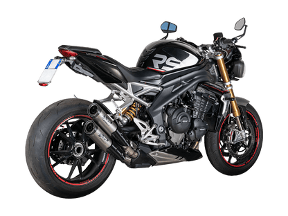 Spark "Double Dyno" Slip-On Exhaust Triumph Speed Triple 1200