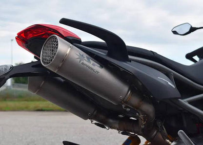 Spark "Double Grid-O" Semi-Full Exhaust System Ducati Hypermotard 950