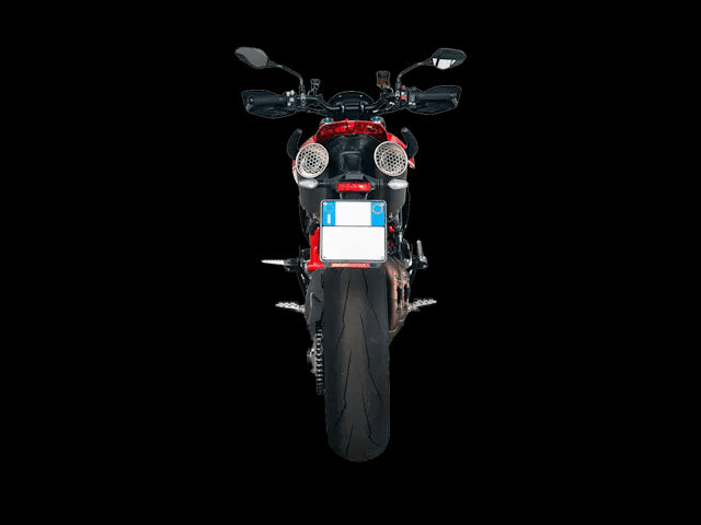 Spark "Double Grid-O" Semi-Full Exhaust System Ducati Hypermotard 950