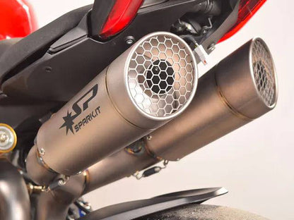 Spark "Double Grid-O" Titanium Full Exhaust System WSDK Evolution Ducati Panigale V2 / 959