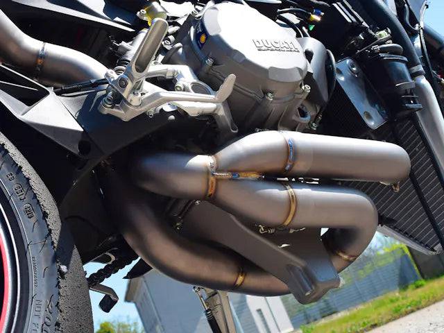 Spark "Double Grid-O" Titanium Full Exhaust System WSDK Evolution Ducati Panigale V2 / 959