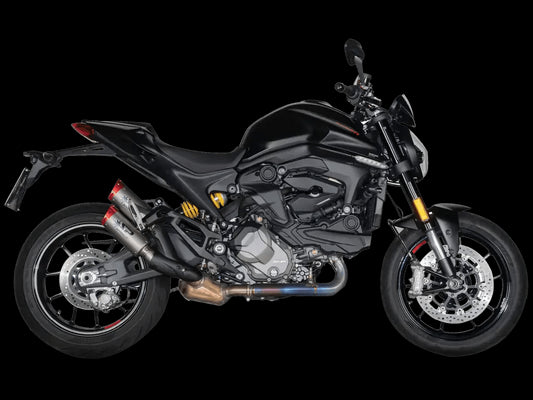 Spark Dual Canister Full Titanium Exhaust System Ducati Monster 937