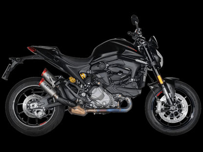 Spark Dual Slip-On Titanium Exhaust System Ducati Monster 937