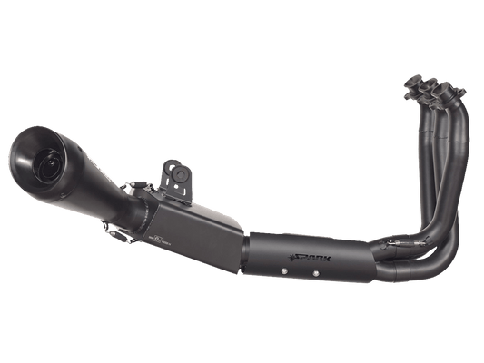 Spark Full Exhaust System Black Edition Euro5 Triumph Trident 660 - Adventure Parts