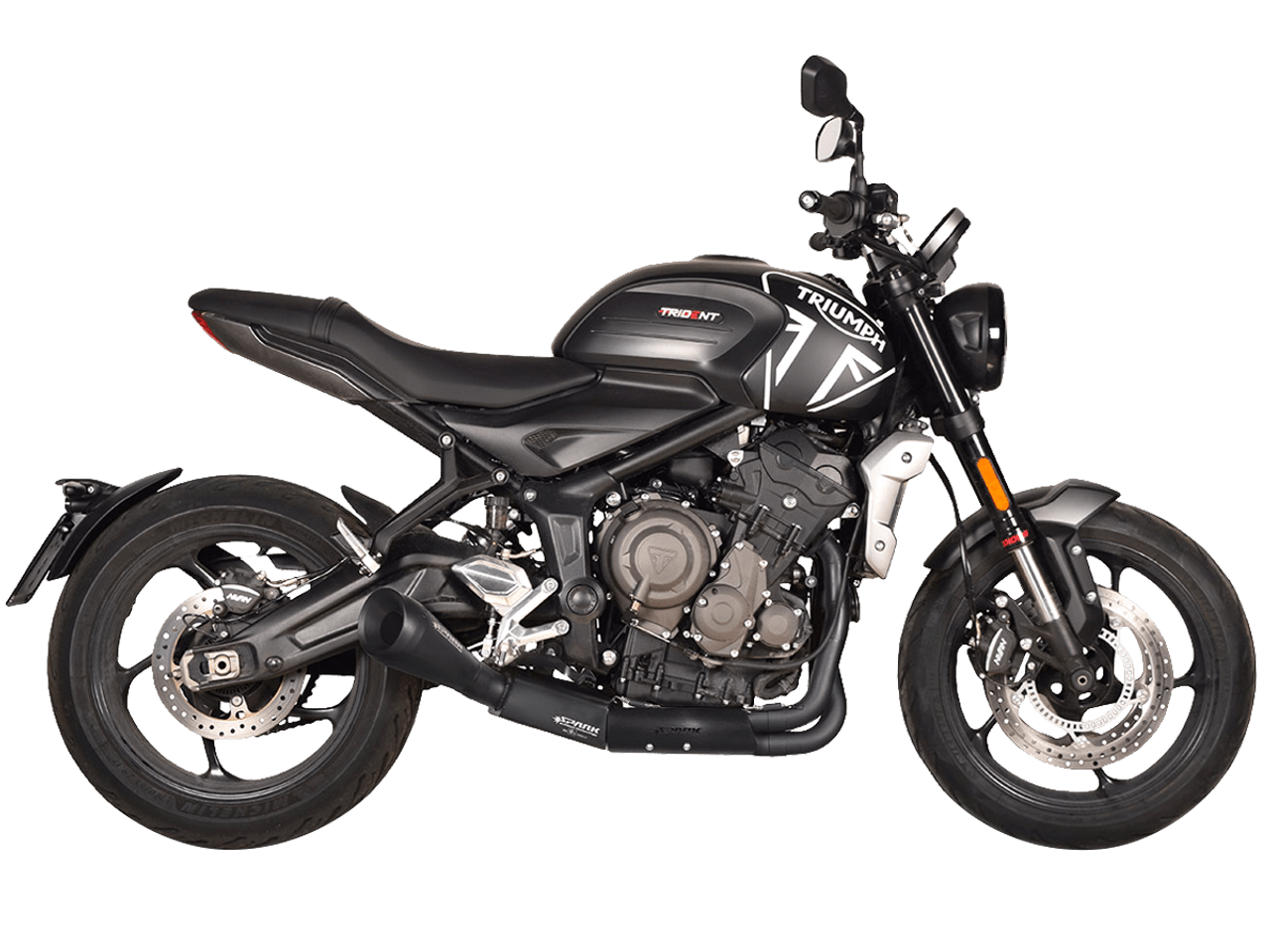 Spark Full Exhaust System Black Edition Euro5 Triumph Trident 660