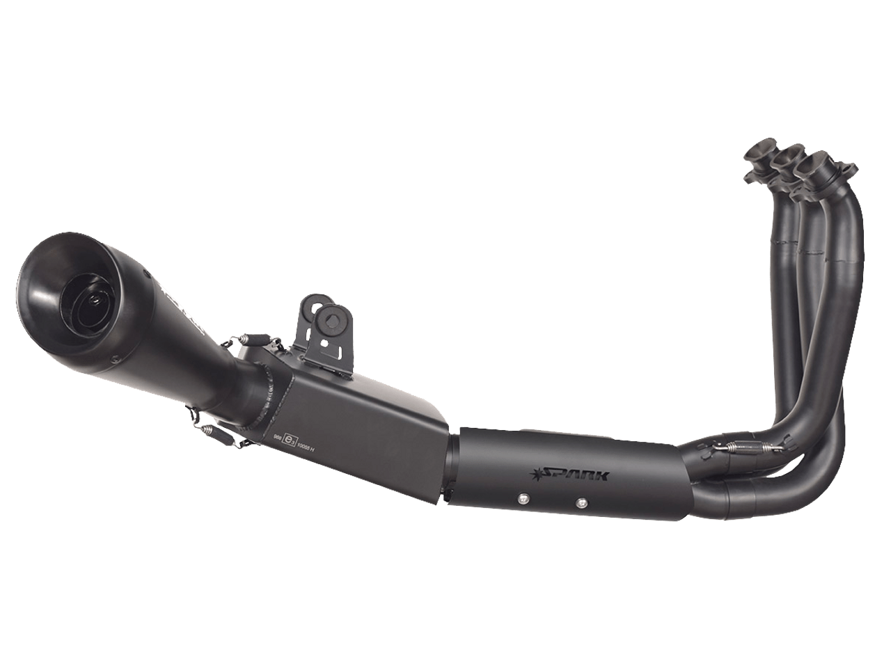 Spark Full Exhaust System Black Edition Euro5 Triumph Trident 660