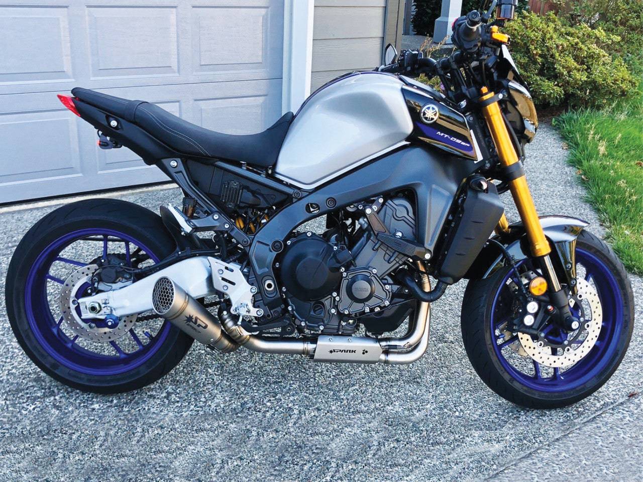 Spark "Grid-O" Full Exhaust System Yamaha MT-09 2021+