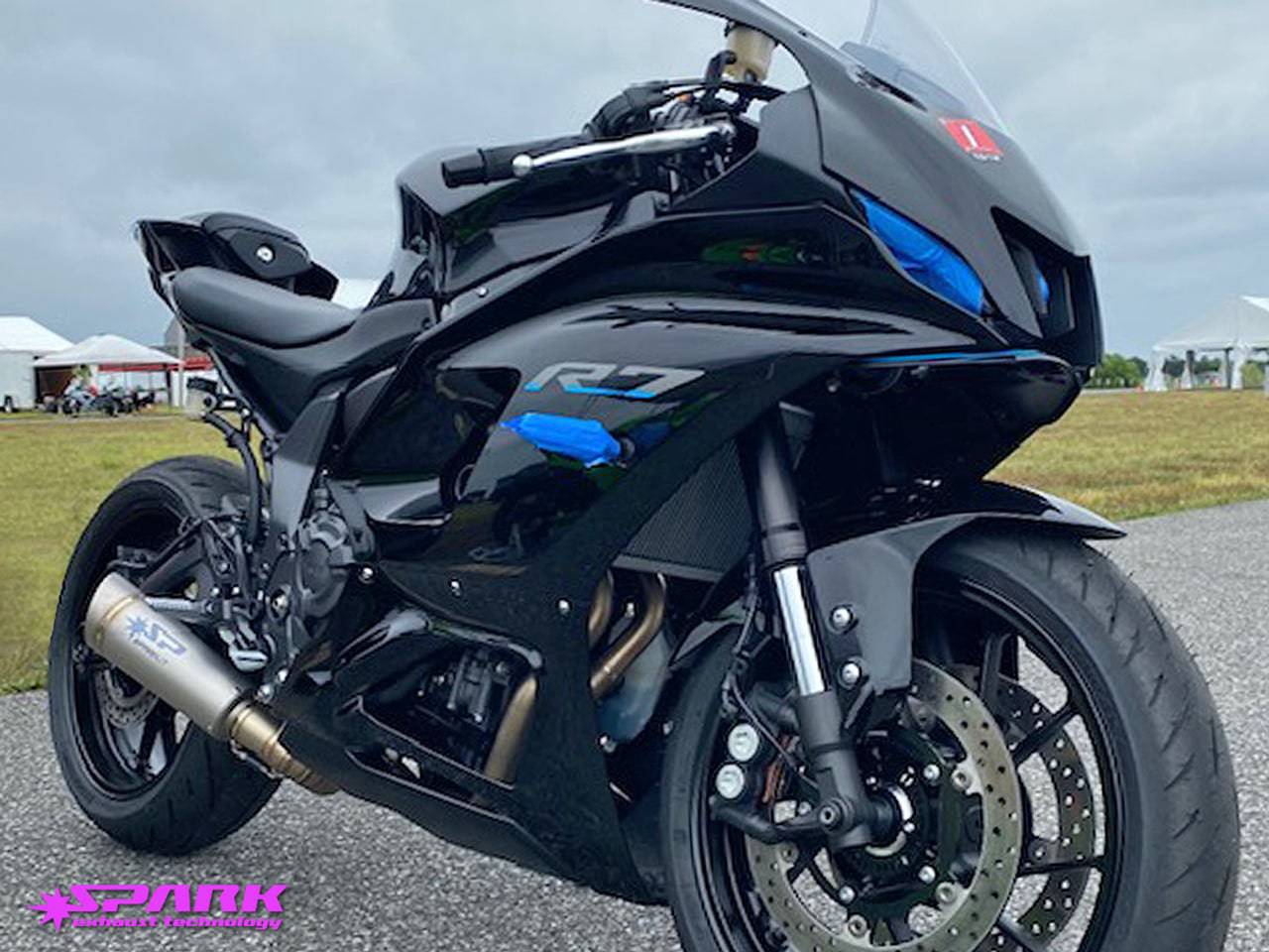 Spark "Grid-O" Full Exhaust System Yamaha R7 2020+