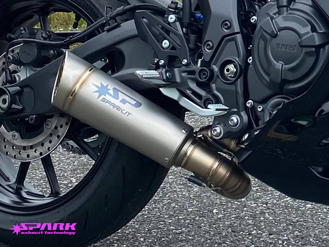 Spark "Grid-O" Full Exhaust System Yamaha R7 2020+