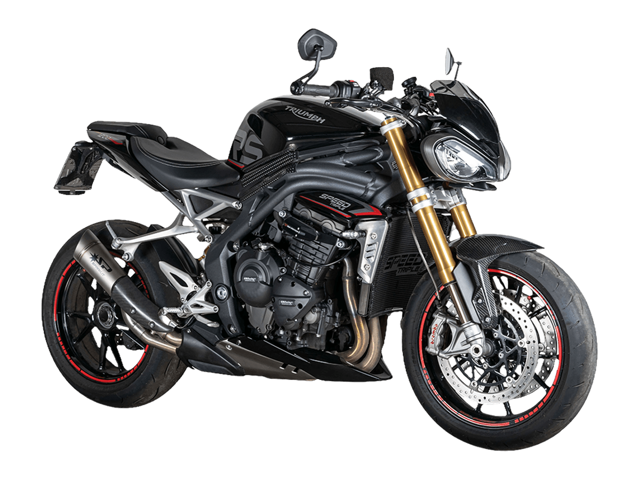 Spark "Grid-O" Slip-On Exhaust Triumph Speed Triple 1200