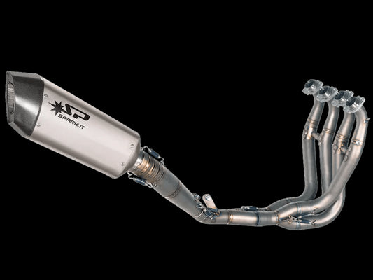 Spark WSBK Evolution Titanium Full Exhaust System Kawasaki Ninja ZX-6R 2009+ - Adventure Parts