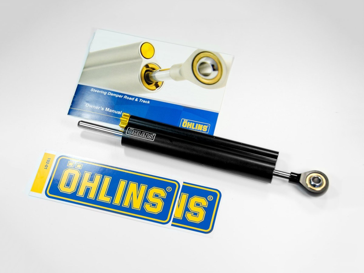 Ohlins Steering Damper Black Ducati 848/1098/1198 1994-2012