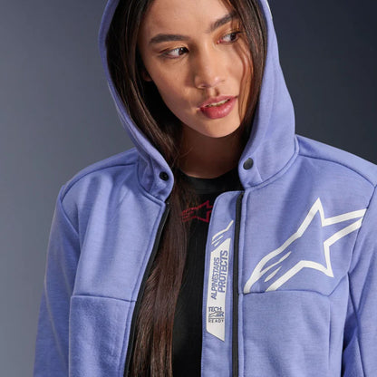 Alpinestars Stella Chrome V2 Sport Hoodie Motorcycle Jacket