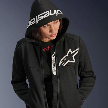 Alpinestars Stella Chrome V2 Sport Hoodie Motorcycle Jacket