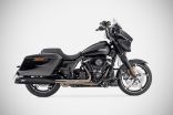 ZARD Exhaust Slip-Ons 4.5 Inches Harley Davidson Street Glide 2017-2024